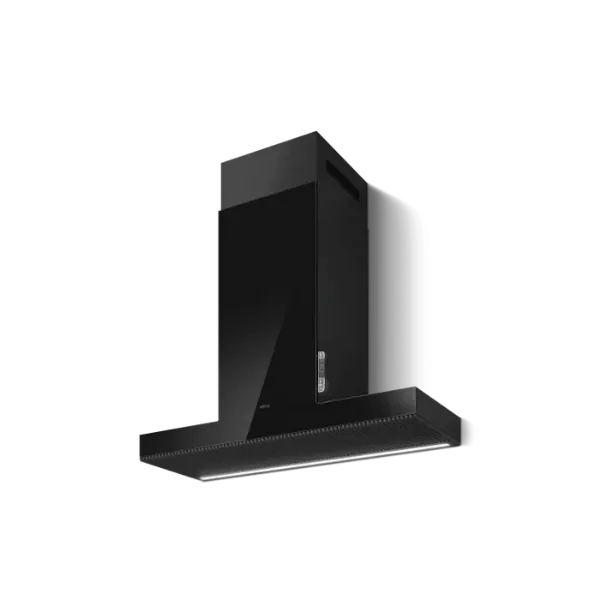 Picture of ELICA HAIKU BL/A/90 Wall Hood 90cm 1000m3/h Black Glass