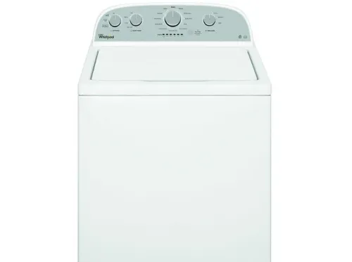 صورة غسالة أمريكية 15 كجم تحميل علوي 6sense أبيض