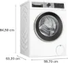 Picture of BOSCH WGA24400ME Front-Loading Washing Machine 9kg 1400rpm Series 4 Ecosilencs Drive A+++ White
