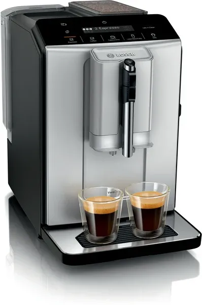 Picture of Bosch TIE20301 Fully Auto Espresso-Coffee Machine <1300W> Silk Silver