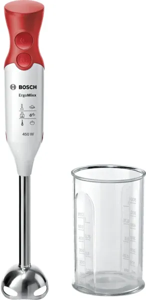 Picture of Bosch MSM64110 Hand Blender Ergo Mixx 450W Red