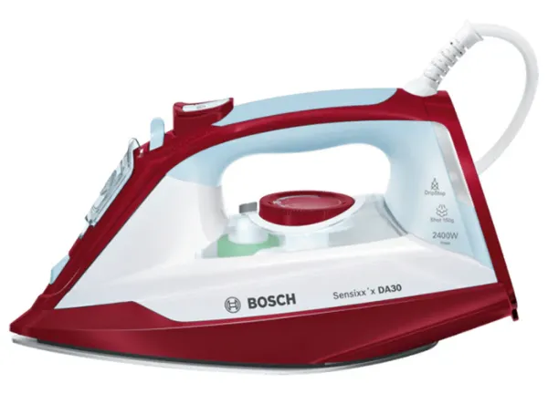 Picture of Bosch TDA3024010 Steam Iron Shot of steam 150 gr 2400W Red+White