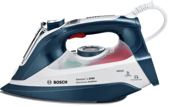 Picture of Compact Steam Iron 2800W Shot of steam 200 gr/min White+Black