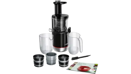 صورة عصارة بوش MESM731M البطيئة فيتا إكستراكت 150 واط، لون أسود