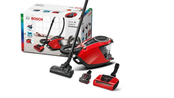 Picture of Bagless Vacuum Cleaner Serie8 ProAnimal Black+Red