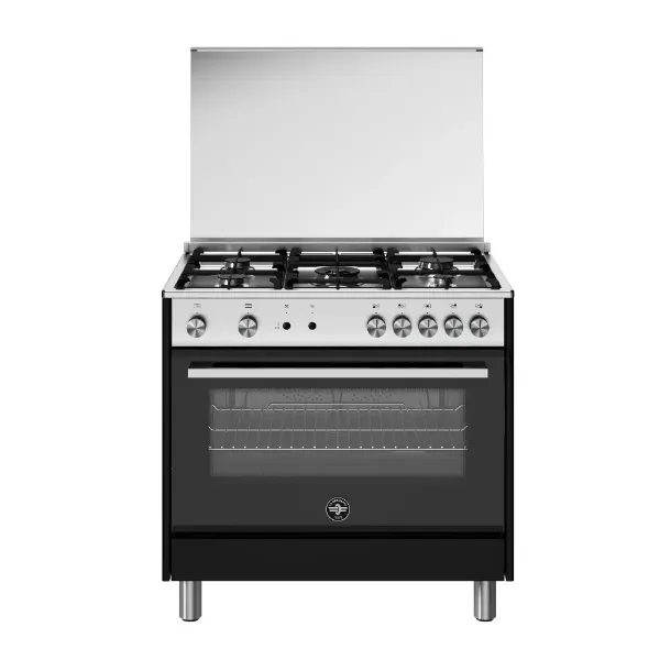 Picture of LA GERMANIA GAS COOKER - 90CM - 5 BURNERS - Semi CAST IRON