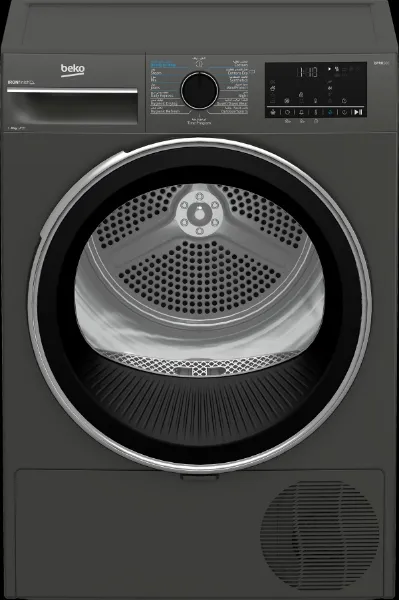 Picture of Beko Dryer 8 kg Gray Inverter Heat Pump IronFinish A+++(-25%)