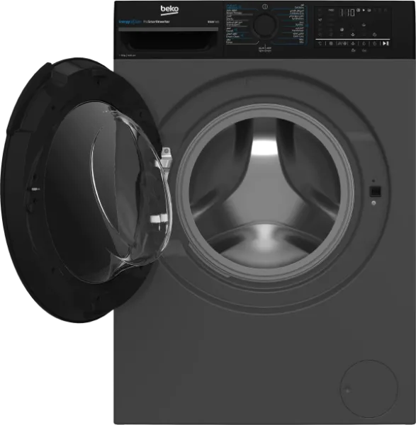 Picture of Beko Washing Machine 12 kg Anthracite Color 1400 RPM Inverter 15 programs A+++(-10%)
