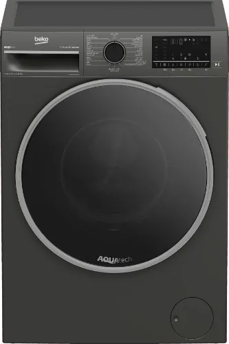 صورة غسالة بيكو 9 كيلو لون رمادي مانهاتن 1400 دورة 15 برنامج انفيرتر A+++