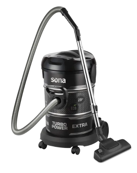 Picture of Sona Barrel Vacuum Cleaner 2400W with Air Blower and 25 Liter Metal Tank