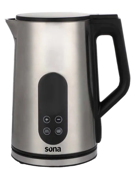Picture of Sona Kettle 1.7 L 2200W stainless steel digital screen and touch control