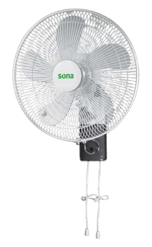 صورة مروحة سونا حائط 16 انش 5 فراشات 3 سرعات