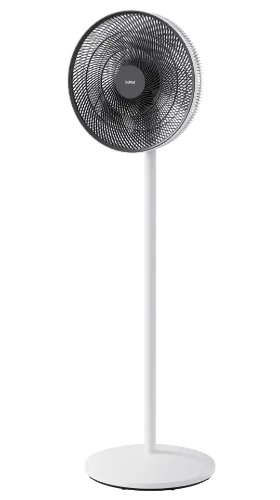 صورة مروحة سونا عامودية وطاولة ابيض 16 انش 5 شفرات و 3 سرعات