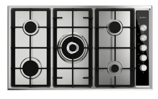 Picture of Elba Built In Gas Hob 90cm 5 Burners stainless steel