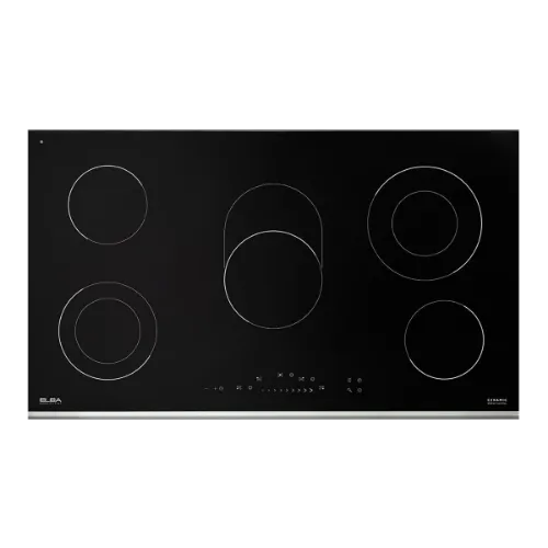 صورة طباخ كهرباء إلبا بلت ان 90 سم فايتوسيراميك تحكم لمس