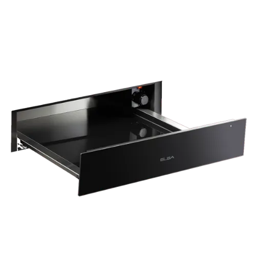 صورة درج تسخين البا بلت إن زجاج أسود سعة 24 لتر فتح بلمسة تحكم بمقبض