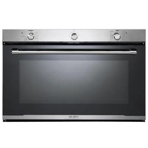 صورة فرن كهرباء البا بلت ان 90 سم لون اسود 10 برامج بسعة 121 لتر مع مروحتين