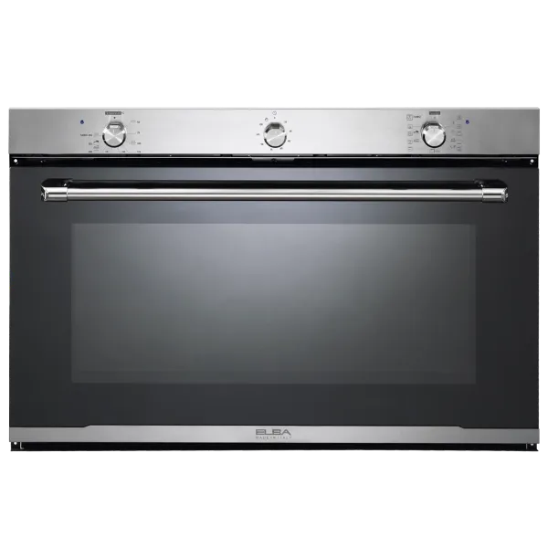 Picture of Elba Electric Oven Built-in 90 cm Black 121L 10 Programs with 2 Fans Cooling and Distribution