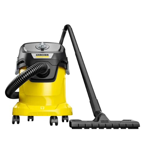 صورة مكنسة برميل كارشر الجاف والرطب بقوة 1000 واط 17 لتر بخاصية النفخ