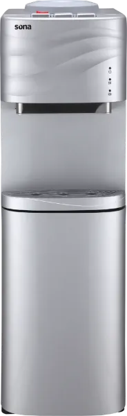 Picture of Sona Water Dispenser Stand Silver 3 Taps with Child Safety Lock