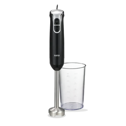 صورة خلاط يدوي سونا 600 واط أسود 800 مل