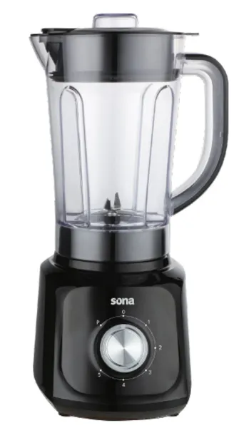 Picture of Sona Blender 600W 1.5 L with 5 Speeds Control with Pulse Function and Coffee Grinder