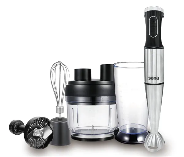 Picture of Sona Hand Blender 1500W with food processor 2.5 L Titanium blade With accessories