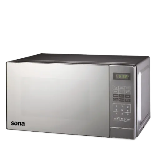 صورة ميكرويف سونا سعة 22 لتر وقوة 700 واط لون سكني مع زجاج مراة