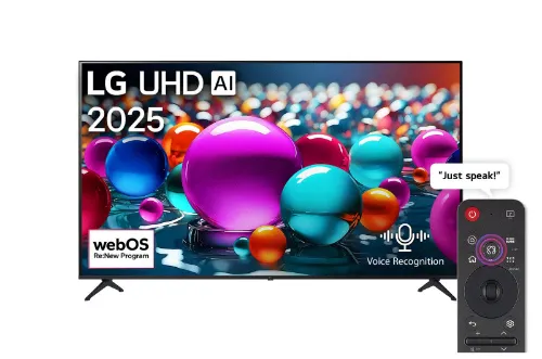 Picture of 65 Inch LG UHD AI UA85 4K Smart TV AI Magic remote HDR10 WebOS25 2025