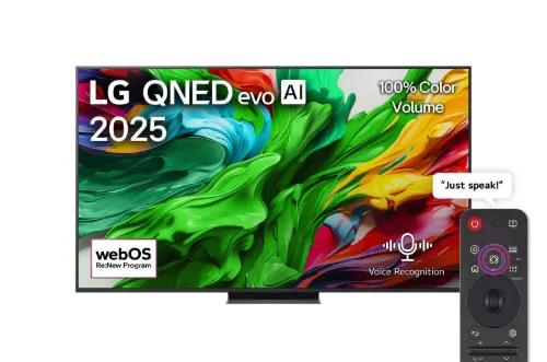 Picture of 65 inch LG QNED evo AI QNED86 MiniLED 4K 120Hz Smart TV AI Magic remote webOS25 2025