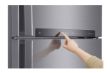 Picture of Top Freezer Refrigerator 547L Gross Capacity, Smart Inverter Compressor, Door Cooling+™, Silver Color