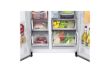 Picture of LG Door-in-Door™ ThinQ™ Side By Side 674 L Gross Capacity, Refrigerator UV Nano™, Linear Cooling™, ThinQ™ in Silver Color