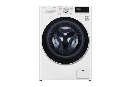 Picture of Front Load Washer 8KG , AI Direct Drive Motor, Steam , White Color