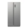 Picture of Side by Side CHIQ Silver Refrigerator, 525 Liters