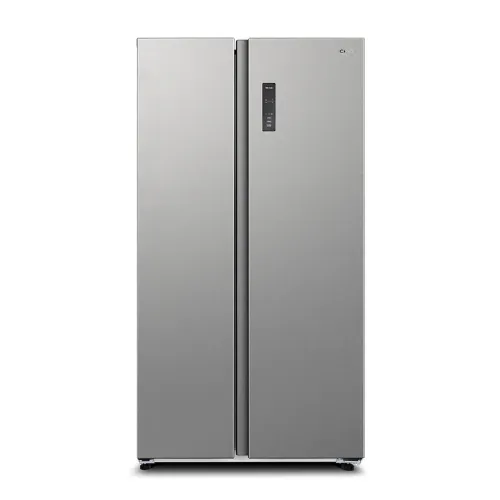 Picture of Side by Side CHIQ Silver Refrigerator, 525 Liters