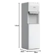 Picture of Bottom Loading Water Dispenser Add4970Whs/56 – White, with Micro P-Clean and UV Technology