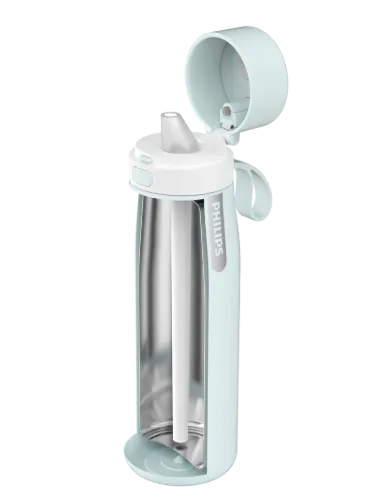 Picture of thermal bottle, 550ml, light blue