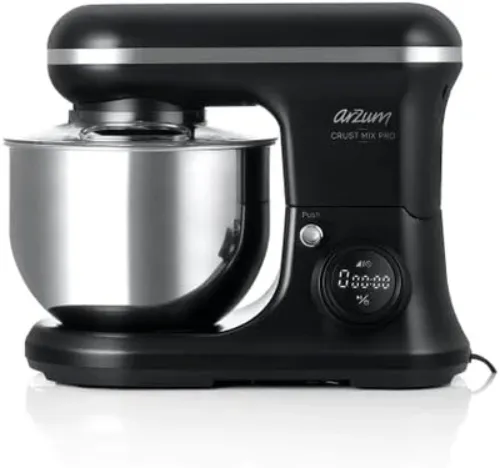 Picture of Arzum Crust Mix 1200W Stand Mixer in Black