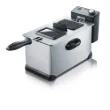 Picture of SEVERIN FR 2431 Electric Deep Fryer – 3L Capacity, 2000W Power, Up to 400g, Stainless Steel/Black