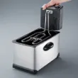 Picture of SEVERIN FR 2431 Electric Deep Fryer – 3L Capacity, 2000W Power, Up to 400g, Stainless Steel/Black