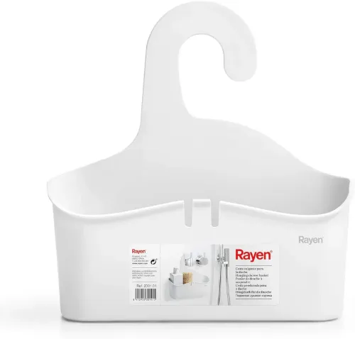 Picture of Hanging shower basket, white by Rain