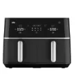 Picture of Braun Air Fryer 10 L 2400 W 8 Programs Dual Baskets Digital Touch Screen Black