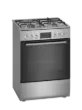 Picture of Bosch HXC39AG51Q Freestanding Dual Fuel Cooker Serie6 60cm 66Lit Eco Clean S.Steel