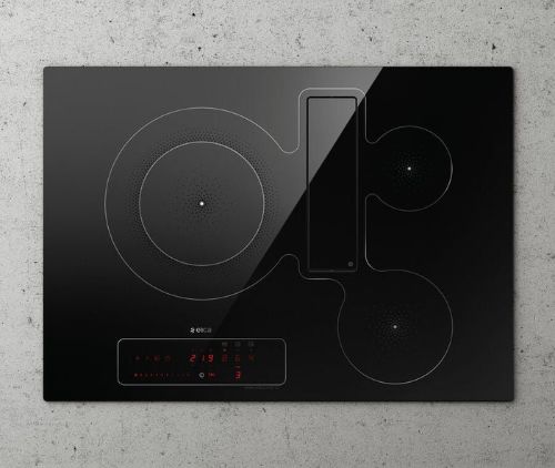 Picture of Nikola Tesla Hood+Induction Hob 60cm 850m3/h Black Glass BL/F PO/60