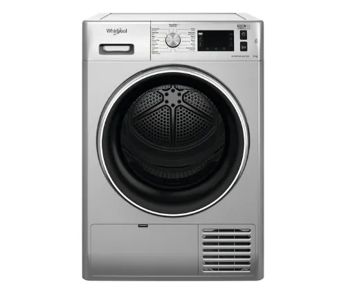 صورة نشافة بمضخة حرارية 9 كغ A+++ طاقة فضي ويرلبول – FFT D 9X 3SK EX