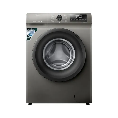 Picture of Hisense 7kg Front Load Washing Machine, 1200 RPM, Inverter, Steam Care - WFQP7012JT (Titanium Grey)