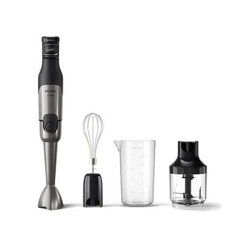 Picture of Philips 5000 Series Hand Blender 1200W with ProMix & Multi-Accessories - HR2683/00