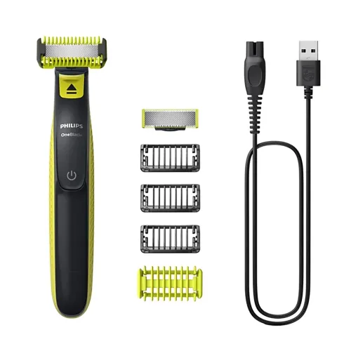 Picture of Philips OneBlade Face & Body Hybrid Trimmer & Shaver - QP2824/10 (Lime Green)