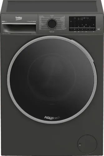 Picture of Beko Washing Machine 1400 RPM 9 kg Manhattan Gray Inverter A+++