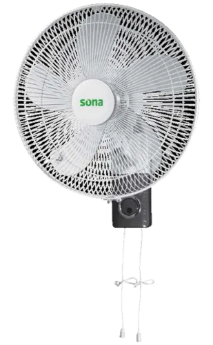Picture of Sona Wall Fan 16 inch 5 Blades and 3 speeds with Remote